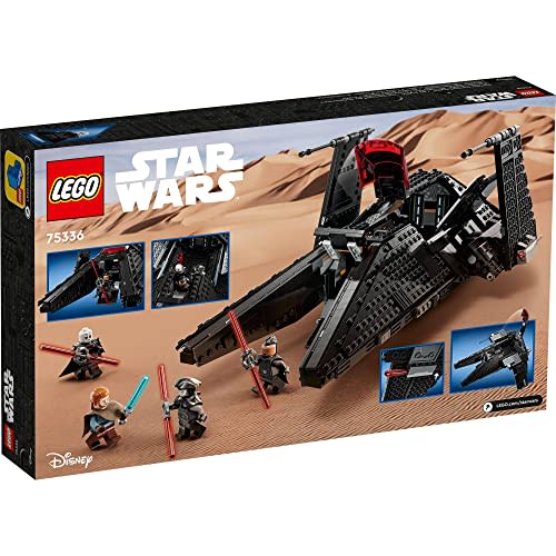 LEGO Star Wars Inquisitor Transport Scythe? 75336 Toy Blocks Gift Space Boat for Boys Ages 9 and Up