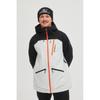 O'neill Discorder Ski Jacket 20k Water Resistant écru/Black