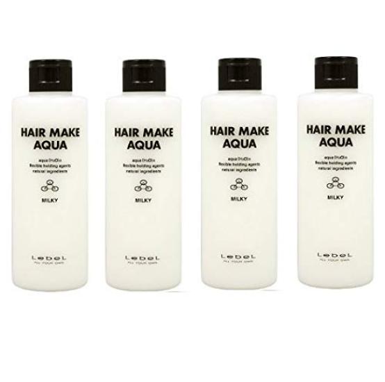 

Set of 4 Lebel Hair Make Aqua Milky 200ml