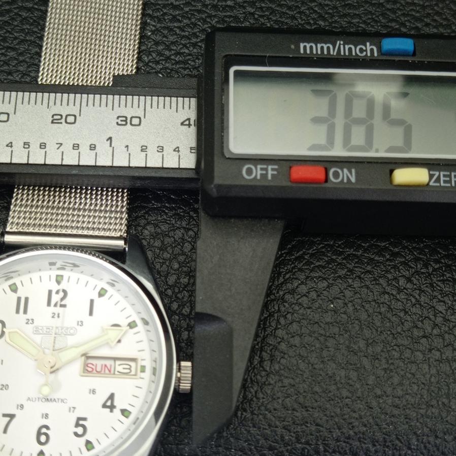 REFURBISHED SEIKO 5 AUTOMATIC 6309A JAPAN MENS WHITE DIAL WATCH a427306-2 QRL-a427306