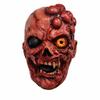 Scary Mutant Zombie Skull Latex Full Face Mask Fangs Monster Details Eco-Friendly Reusable for Halloween Cosplay Haunted House