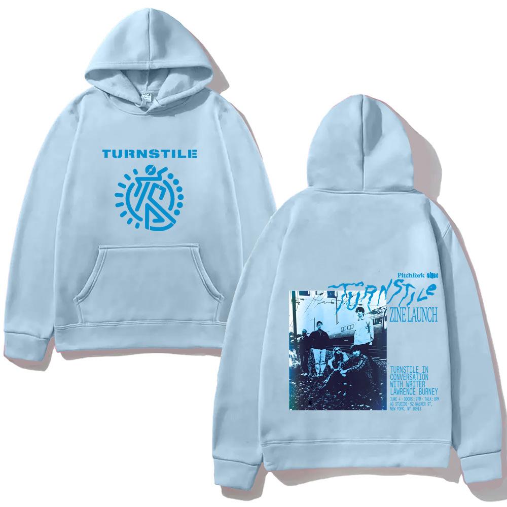 TURNSTILE Tour Hooded for AutumnWinter Aesthetic