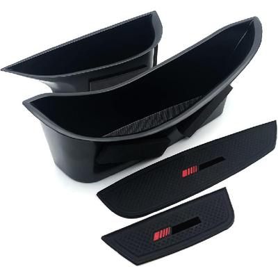 Front Row Door Storage Box Handle Pocket Armrest Phone Container Compatible With Mercedes Benz GLC GLC250 GLC300 GLC350 GLC43 C-Class Sedan C300 C450
