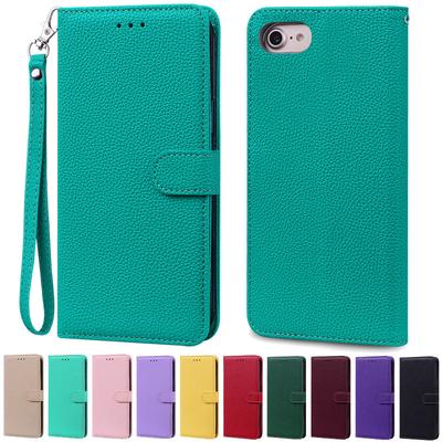 Luxus Brieftasche Hülle für iPhone 6 6S Hülle iPhone 7 8 Plus Weiche Silikon Leder Klapphülle für Coque iPhone 8 7 6 6S Plus Cover Tasche