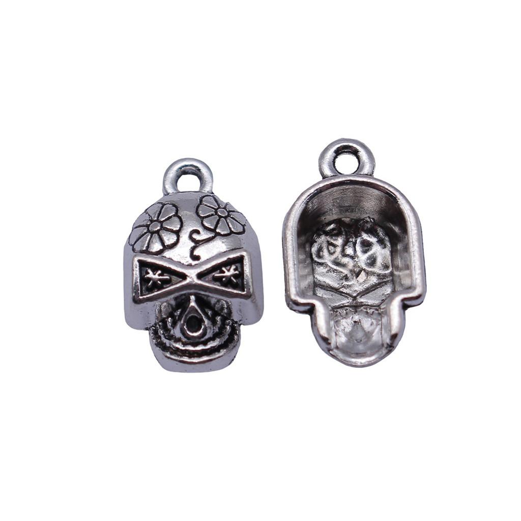 Halloween Pranks Charms Multi Color Alloy Pendants For Halloween Gothic Jewelry Accessories