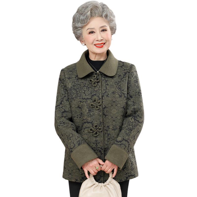Elderly Women's Autumn/Spring Long-Sleeve Jacket