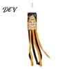 Weather Resistant Garden Streamer Day of The Dead Windsocks, Dia De Los Muertos Hanging Flag, Floral Party Supplies Skull Wind Socks with Flowing