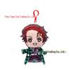 Demon Slayer Plush Toy Set: Tanjiro, Tomioka, Zenitsu, Nezuko Dolls