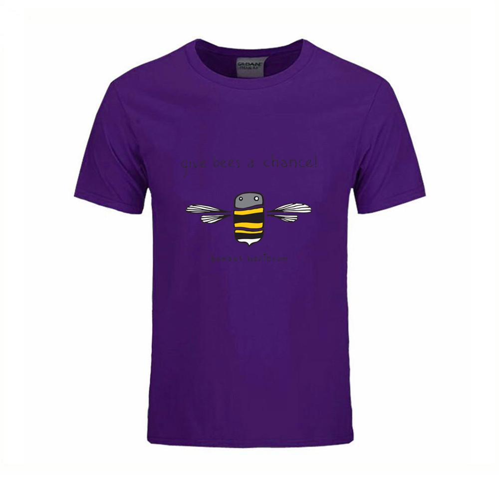 Give Me A Chance Honey Bees Whole Mens T Shirts Xxl Fashion 3D Funny T