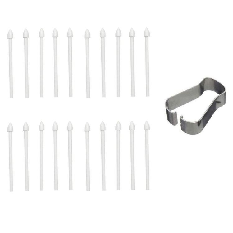 Replacement Tablet Pencil Nib Wear Resistant Replacable Styluses Tip for S24U/S23U/Note 10/20 Mobile Phone Tablets