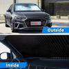 Retractable Set Car Sunshade Foldable Design Windshield Sun Shade Sun Visor Covers  Rear Window