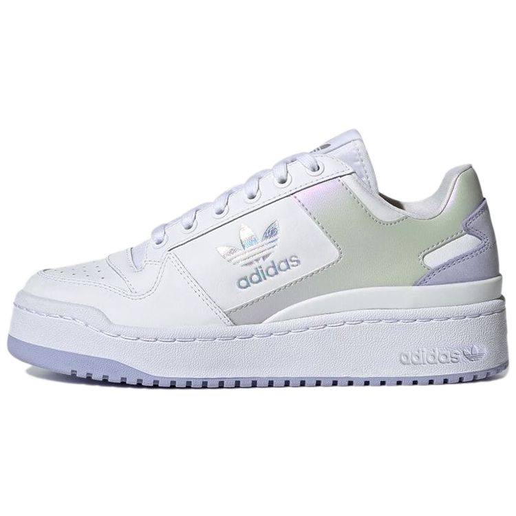 Adidas Originals Forum Bold Low Top Sneakers Women Sneakers White Purple GX5058