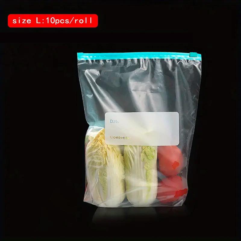 Zipper Style Sealed Freezer Special Sliding Lock Fresh-Keeping Bag, Thickened Quick Sealing Bag