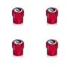 For BMW   E34 E394Pcs Car Wheel Tire Valve Caps Air Stem Covers Accessories For BMW M  E46 E39 E70 F10 F20 F30 X5 X6 X1 M3 M5 M6 E71 F01 F02 F87