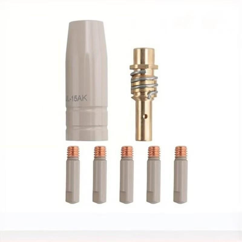 MB15AK24KD MIG Welding Gun Anti-Stick Nozzle Sleeve & Connecting Rod Set