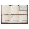 Stylem Imabari Bath Gift Set of Organic Made In LU9027 Takisada-Osaka Towels, 3, 60x100cm, Luxe, Japan,