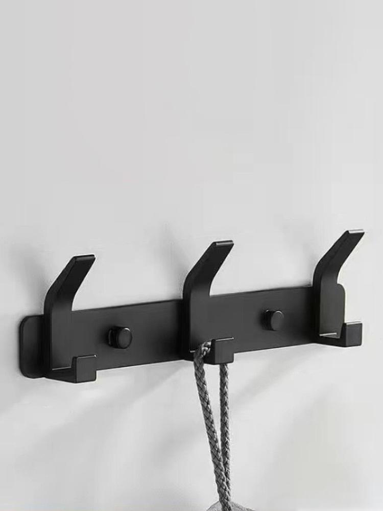 Easy Installation Door Hook-Strong Metal Coat Rack, Suitable for Clothes, Hats and Bags-Space Saving Design, Suitable for Bedroo