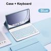 Keyboard Tablet Case for Samsung Galaxy Tab A9 Plus Leather Cover for Samsung Tab A9+ SM-X210 X216 X218 Magic Bluetooth Keyboard Case