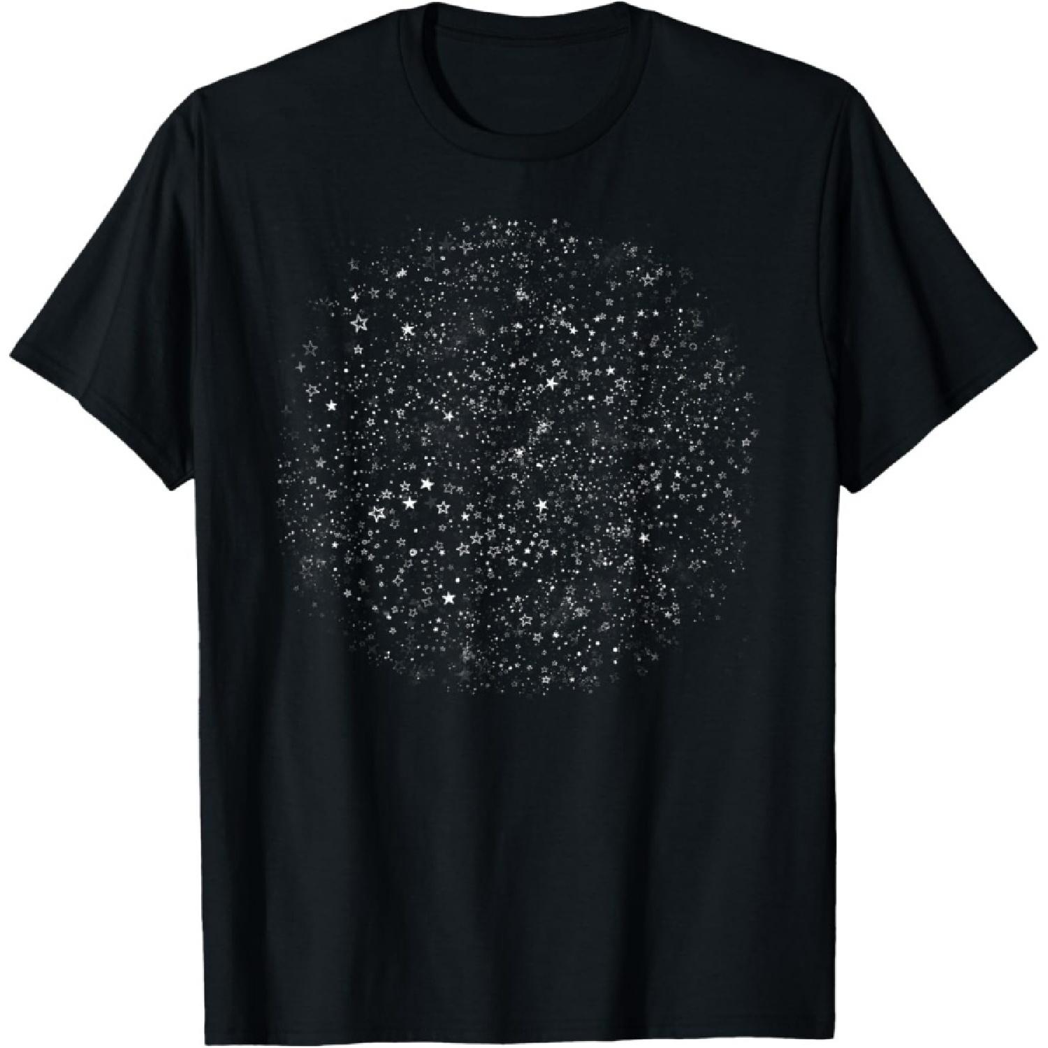 Threadless Fox Shiver Stars Graphic T-Shirt S