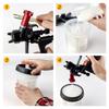Upgrade Spray Gun Paint Mixing Cup H/O Quick Cup Spray Gun Tank 20.3oz/600ML Disposable Paint Cup with Spray Gun Cup Adapter