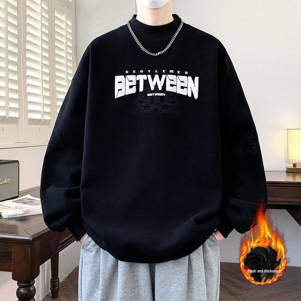 Fleece-Lined Thick Hoodie for Boys and Teens - Autumn/Winter Long-Sleeve Warm Wear