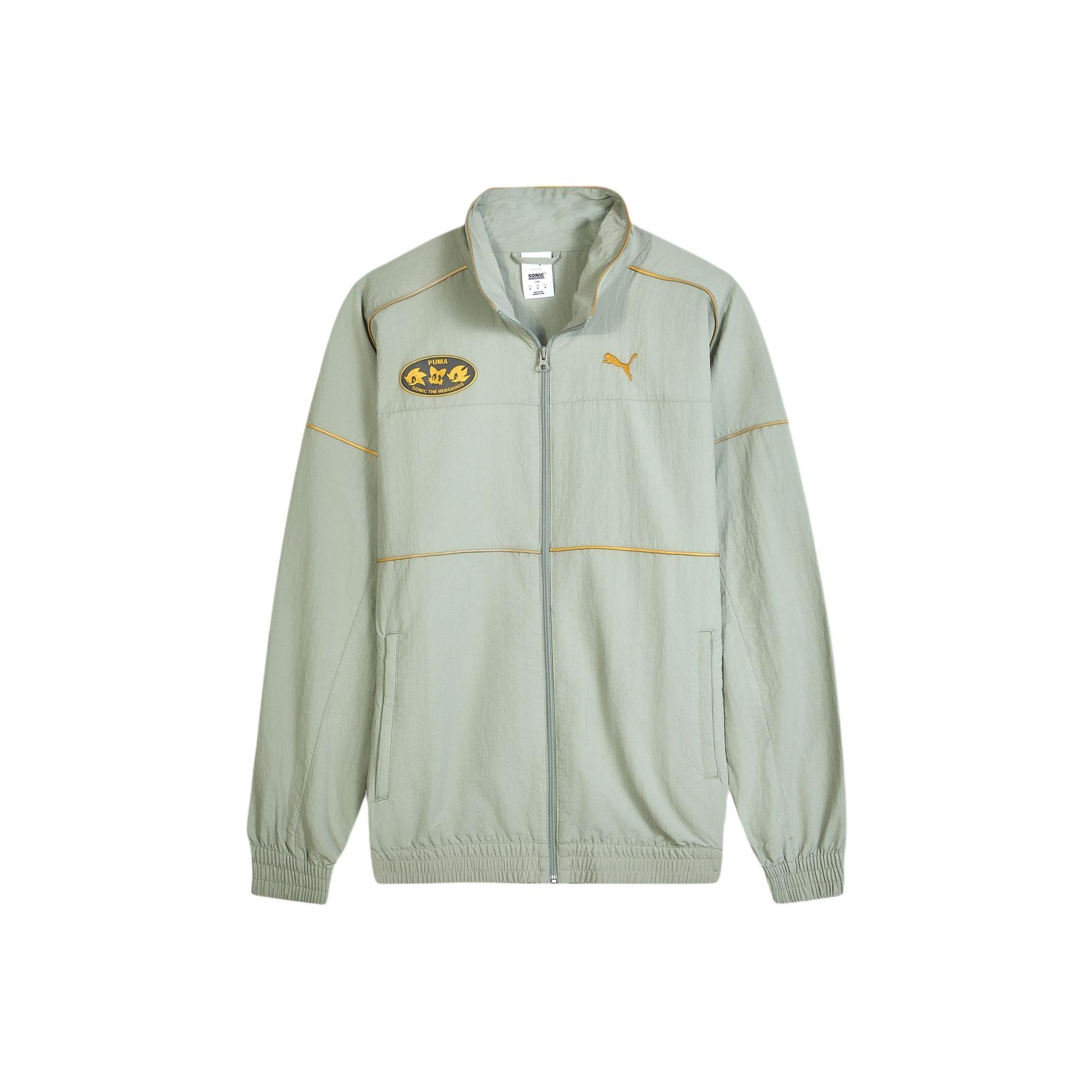 

Puma X Sonic The Hedgehog Расслабленная куртка-ветровка для бега Мужские куртки 632409-63 XS