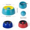 Plastic Slow Feeder Dog Bowl Food-Grade with Rolling Ball Pet Feeding Bowl Anti-Choking Non-Slip Dog Licking Bowl