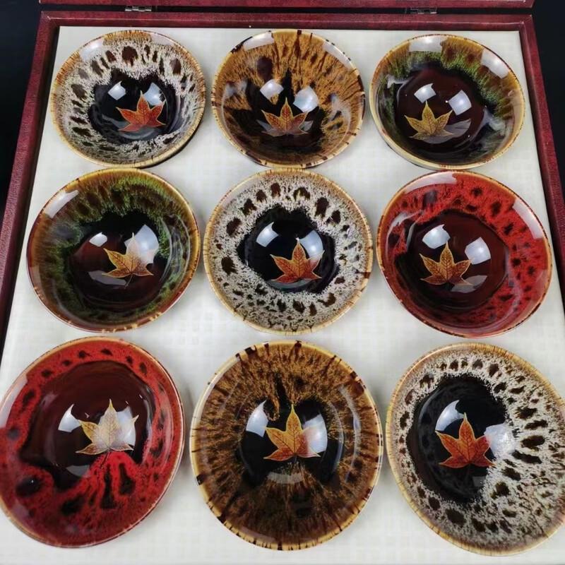 Shangqi Kiln Glazed Jianzhan Ceramic Teacup
