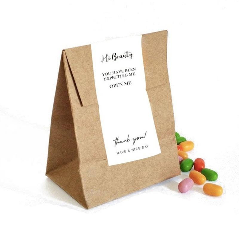 50 Pcs Thank You Decoration Stickers Seal Labels Small Business Commodity Packaging Sealing Stickers Personalized Package Label