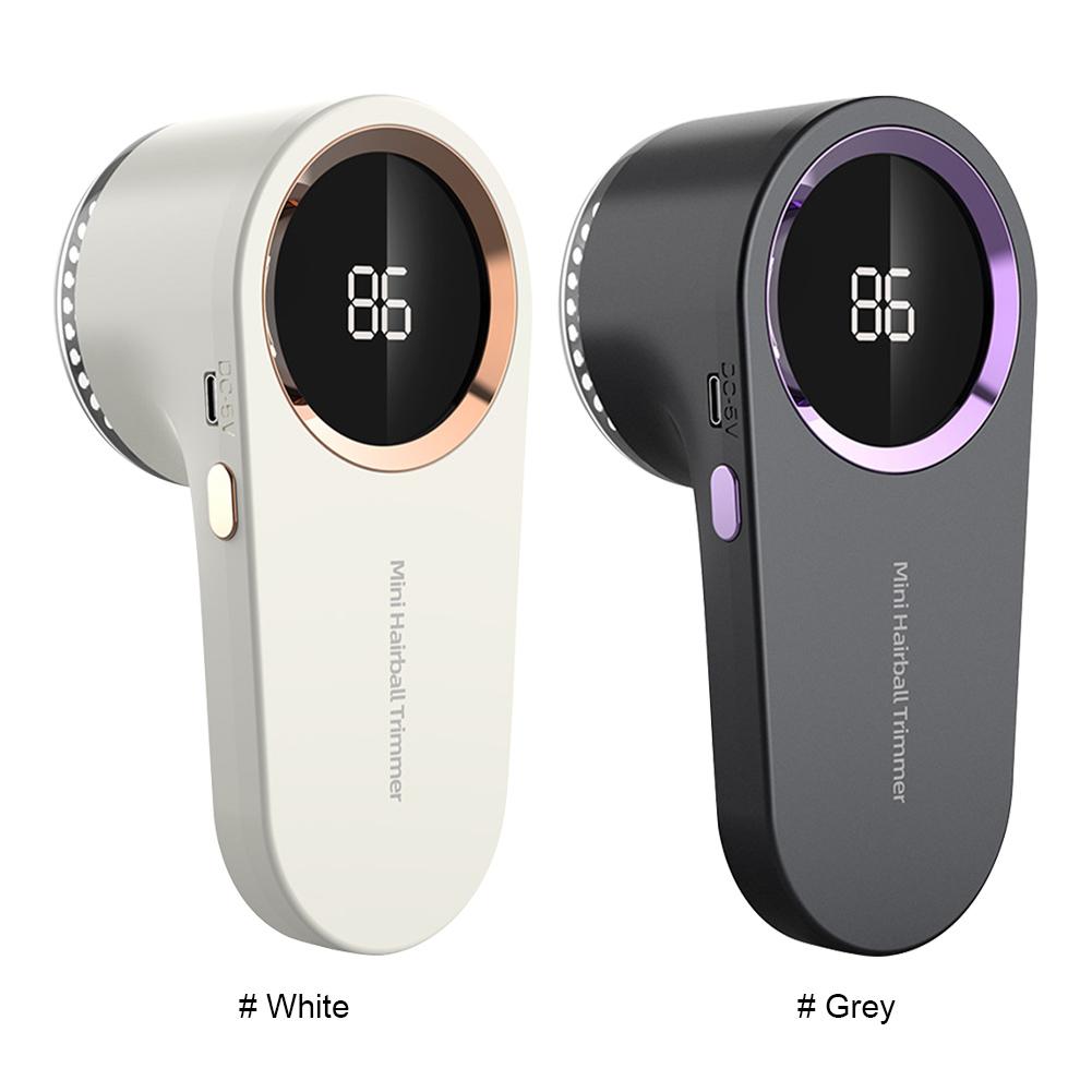 Electric Lint Remover Electric Pellet Fluff Remover Digital Display Debobbler Clothes Shaver Multifunction for Clothes Sweater