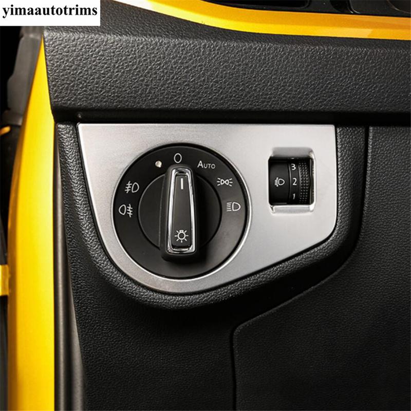 Rám dekorativního tlačítka spínače světla ABS / Nerezová ocel Interiérové doplňky Pro VW Volkswagen Polo -