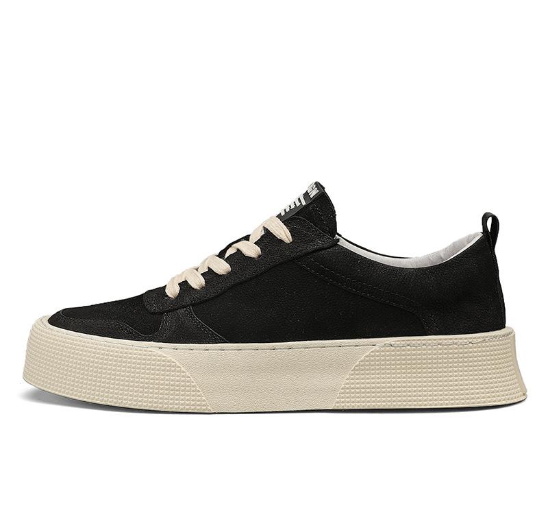 Men's shoes autumn 2024 new breathable casual shoes Korean version of the trend with shoes men's heavy-soled sports shoes