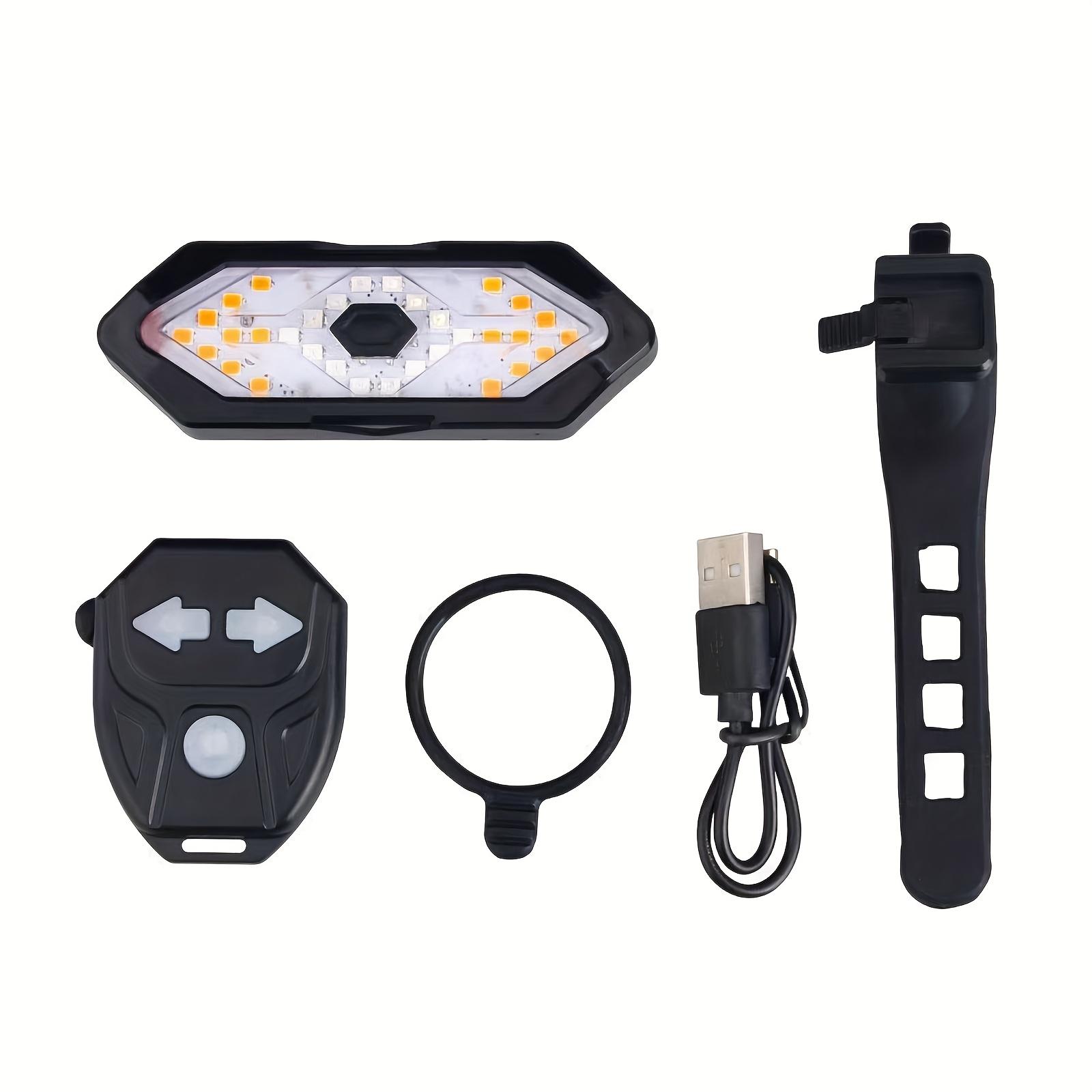 

Bike Tail Light With Turn Signals USB Rechargeable 5 Modes LED Bike Safety Rear Light Road Mountain Cycling Safety Taillight Accessories