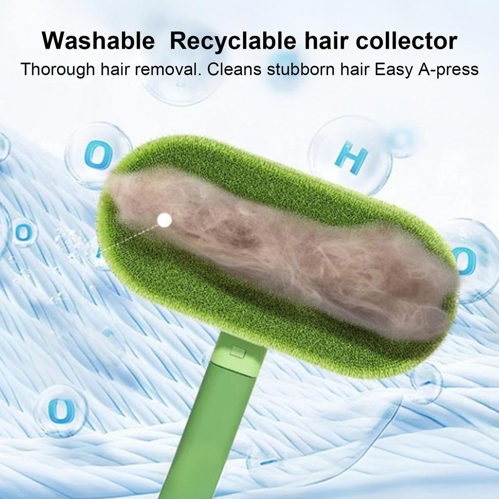 Pet Hair Removal Tool long Handle Manual Dog Cat Hair Remover Lint Remover Brush for Rug Bedding Garment Couch Furniture