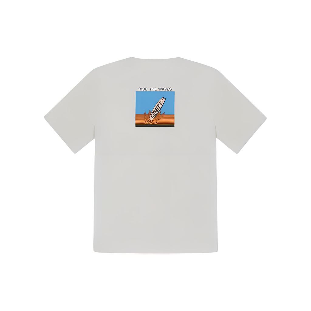 New Converse Summer Play Series T Shirts Men's Ecru 10027218-A01