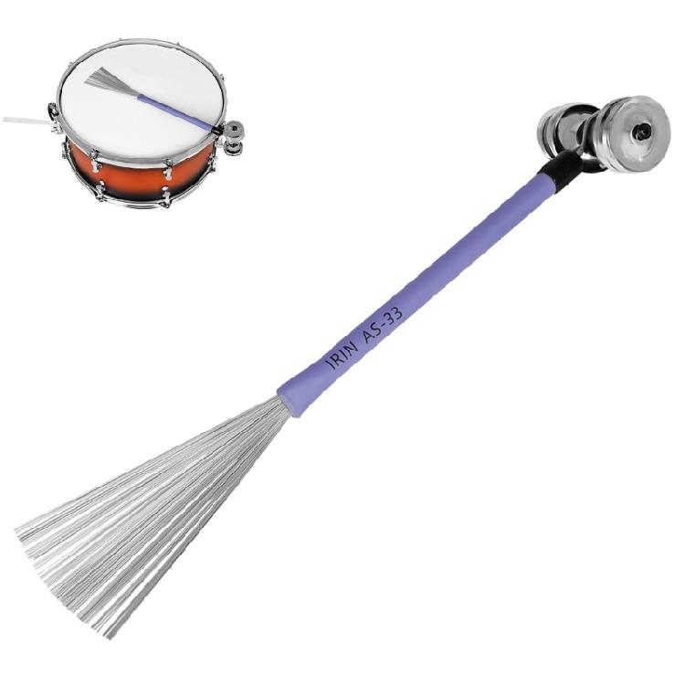 Multipurpose Percussion Drum Brush For Beginners Use Quality Steel Wire Construction Ergonomic Musician Drums Brush