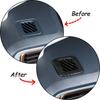 For Ford Maverick -2024 ABS Carbon trument Side Air Outlet Frame Cover