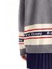 BarryBanny Long Knit Size for Elementary and Middle School Students Girls' Cardigan, Sweater, Coat, Sleeve, Outerwear, V-Neck, Gray, Warm,
