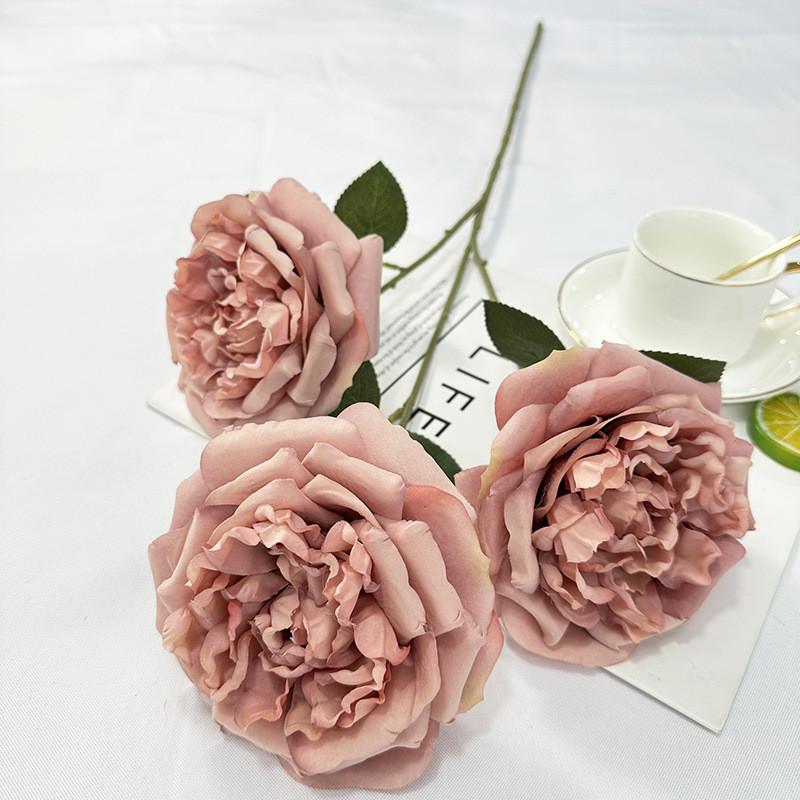 Artificial Wedding Floral Arrangement With Silk Fabric For Event Decor And Photography Props