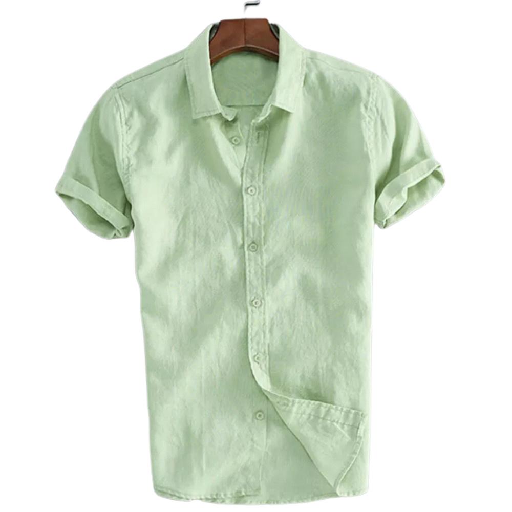 Buy Mens Shirt Short Sleeve Button Down 