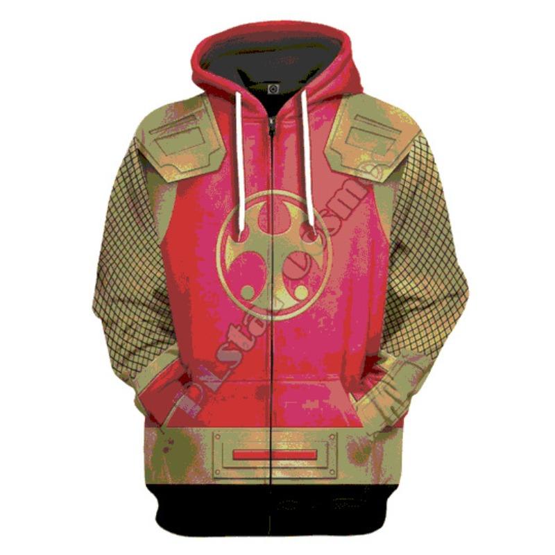

Новый комплект куртки на молнии с длинными рукавами и худи с 3D цифровым принтом татуировки 7XL