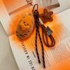 Cute Plush Sweet Potato Keychain Soft Plush Doll Charm Wallet Hanging Ornament For Backpack Purse Keys