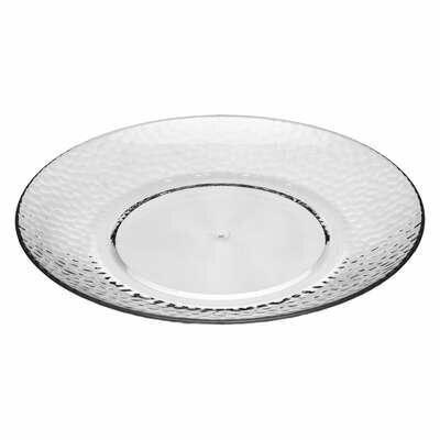 Estiva Plate 20Cm Made Of Plastic Transparent Polystyrene