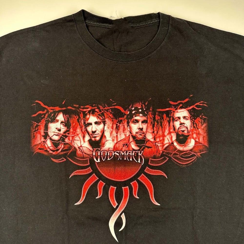 Merry Christmas Godsmack Band 1side All Size Tee Shirt Unisex Unisex T-Shirt XXXL