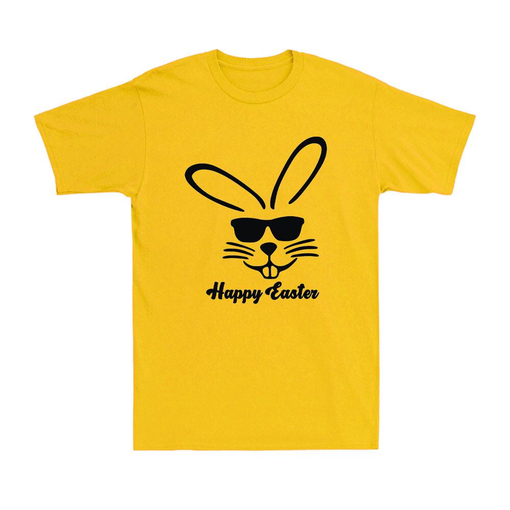 Happy Easter Day Cool Bunny T-Shirt Easter Egg Gift Cute Family Men s T-Shirt XXXL
