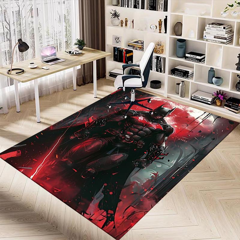 1pc Batman Nightwing Carpet, for Home & Office Decor, Desk Chair Carpet, Festive Gift,Conference Room CarpetL1273