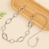 Elegant Metallic Round Waist Chain For Women Enhancing Business Styles Lookings Perfect For Various Occasion Daily Wear