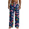 Men's Funny Sleep Pants with Fake Underwear Print Halloween Novelty Pajama Pants