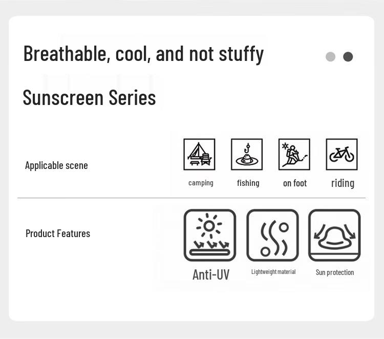 Jinjuan Ice Silk Cooling UV Protection Apparel