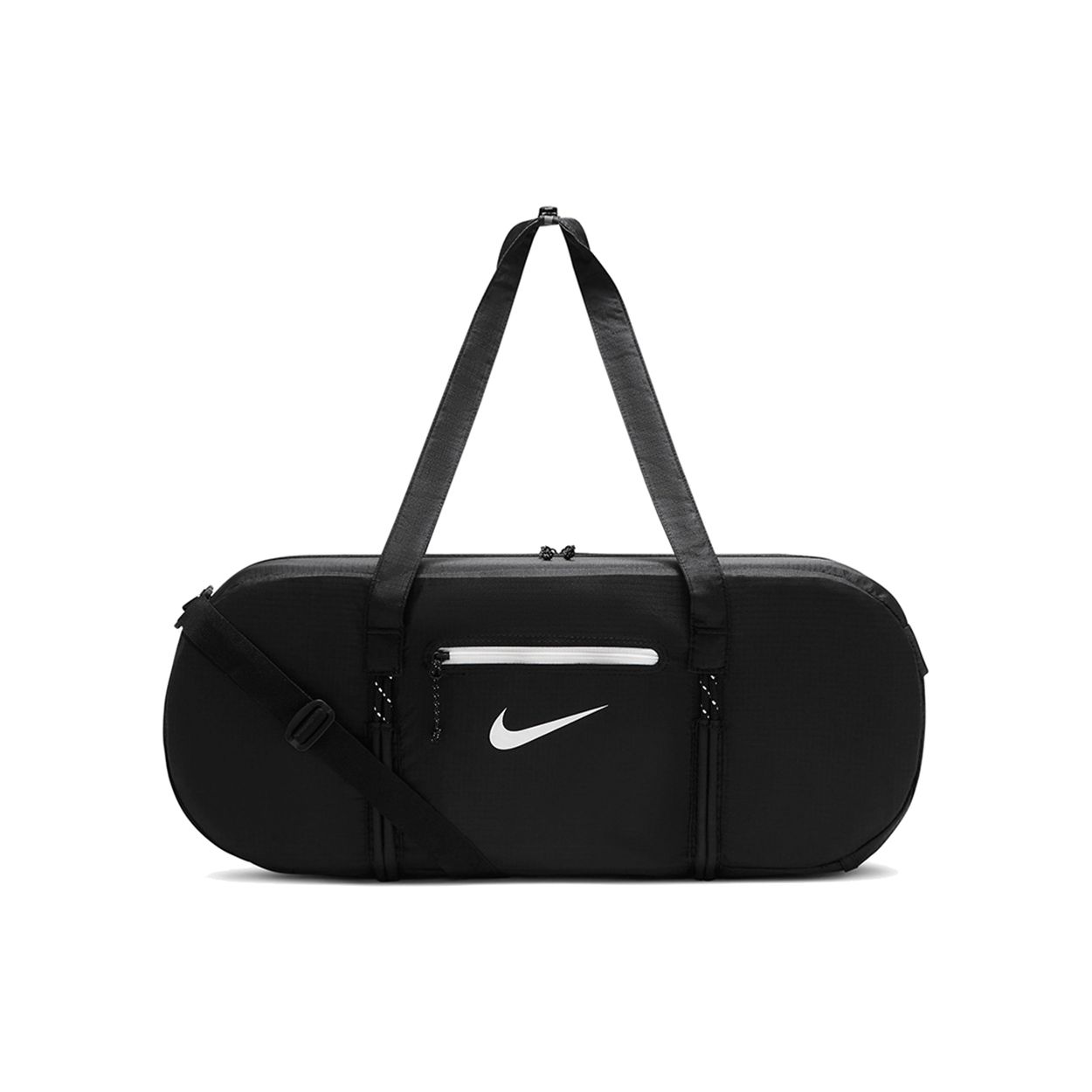 Nike Large Capacity Sports Leisure Nylon Gym Travel Tote Shoulder Bag Unisex Bags Black DB0306-010 Black